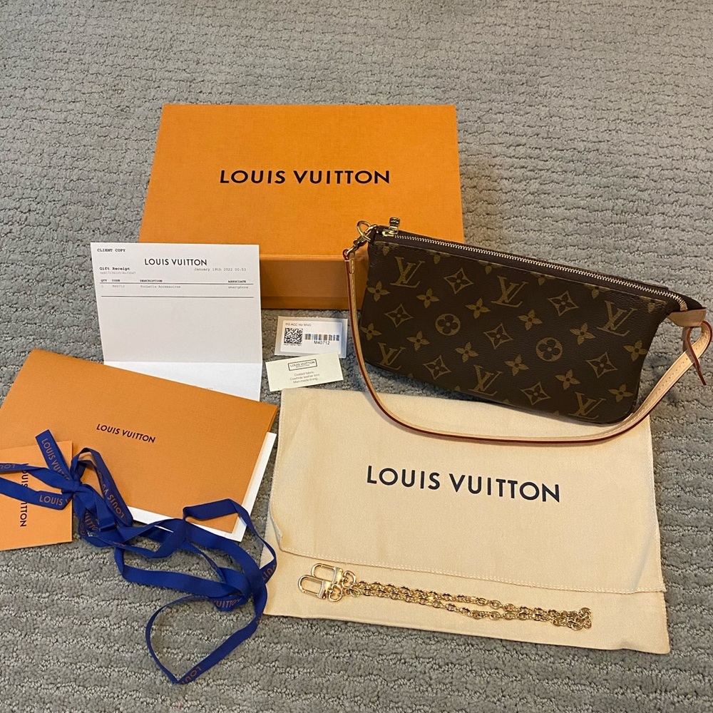 Authentic Louis Vuitton Pochette Accessoires  ❤️‍🔥❤️‍🔥